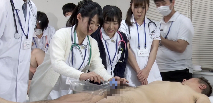 羞恥 生徒同士が男女とも全裸献体になって実技指導を行う質の高い授業を実践する看護学校実習2019.60