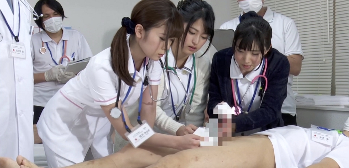 羞恥 生徒同士が男女とも全裸献体になって実技指導を行う質の高い授業を実践する看護学校実習2019.63
